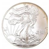 2002 US SILVER EAGLE $1 COIN - UNC