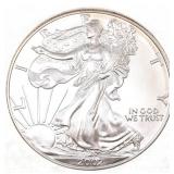 2002 US SILVER EAGLE $1 COIN - UNC