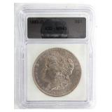 1883-O US SILVER MORGAN DOLLAR COIN ICG MS 63