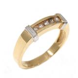 14K YELLOW GOLD 0.15 CTW DIAMOND BAND