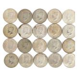 US 40% SILVER 50C KENNEDY HALF DOLLAR COINS - $10