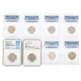 US 25C COMMEMORATIVE COINS NGC, PCGS
