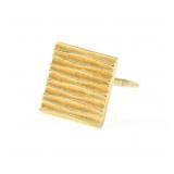14K YELLOW GOLD SQUARE TIE PIN