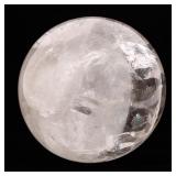 CLEAR QUARTZ CRYSTAL BALL - 11 IN. DIAMETER