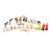 ANIMAL SALT & PEPPER SHAKERS 12 PAIRS