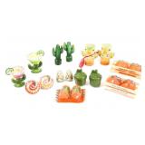 SOUVENIR SALT & PEPPER SHAKERS 9 PAIRS