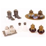 ESTATE SALT & PEPPER SHAKERS 5 PAIRS
