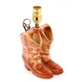 MCCOY COWBOY BOOT LAMP BASE