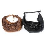 JANA FEIFER METAL MESH SHOULDER BAGS - LOT OF TWO
