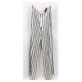 RALPH LAUREN BLACK & WHITE SEQUIN SILK PANTS