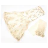 ALFRED ANGELO APPLIQUE MERMAID STYLE WEDDING DRESS