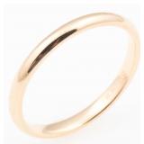 14K YELLOW GOLD COMFORT FIT WEDDING BAND