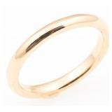 14K YELLOW GOLD COMFORT FIT WEDDING BAND