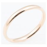 14K YELLOW GOLD COMFORT FIT WEDDING BAND