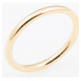 18K YELLOW GOLD COMFORT WEDDING BAND