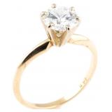 1.33 CT DIAMOND SOLITAIRE ENGAGEMENT RING
