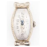 18K WHITE GOLD SWISS ALVERA WRISTWATCH