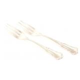 M.H. WILKENS & SOHNE .800 SILVER PASTRY FORKS