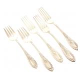 MANCHESTER SILVER CO. STERLING SILVER FORKS