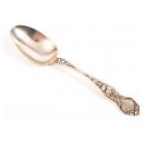 R. WALLACE & SONS STERLING SILVER VIOLET TEASPOON