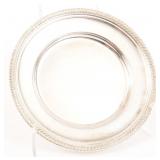FISHER STERLING SILVER KENT PATTERN BREAD PLATE