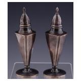 MUECK-CARY CO. STERLING SALT & PEPPER SHAKERS