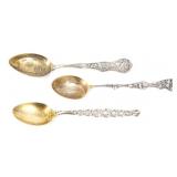 20TH C. STERLING SILVER U.S. SOUVENIR SPOONS
