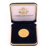 2007 US GOLD AMERICAN EAGLE $25 COIN