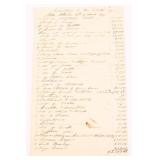 1849 ESTATE INVENTORY OF JOHN ALLISON