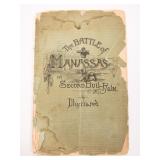 1886 ILLUSTRATED BATTLE OF MANASSAS - THEO POILPOT