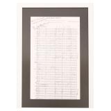 HENRY MOLLICONE "CELESTIAL DANCE" SCORE SHEET