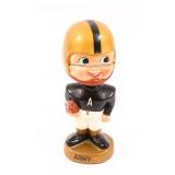 VINTAGE ARMY FOOTBALL BOBBLE HEAD