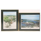 GORDON WHEELER - 1991 RYDER CUP SIGNED PRINTS