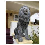 Large Bronze Lion Statue