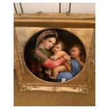 Vintage Painting, " Madonna of the Chair "