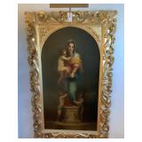 Vintage Repro Madonna Delve Arpie.  Unsigned.