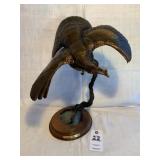 Bronze Turkey, "Fly Down " by Greg O