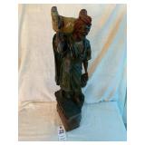 Vintage Statue Named "Gonga Din" Carved by Paul