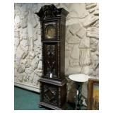 Antique German Grandfather Clock,