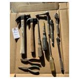 Assorted Tools, Hammers, Pliers
