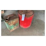 2 Vintage Gas Cans