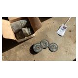 New Never Used 3 " X 3/32 " X 3/8 " Disks