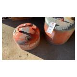 2 Metal Gas Cans