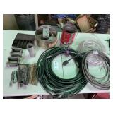 Assorted Items; Tools & Pouch, Air Hose