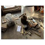 Hammer, Screrwdrivers, Hitch Pins, Saw Blades,