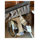 Tool Bags and Husky Tool Belt with Bucket