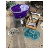 Milk Crate, Mop-bucket, Hose Holder, Caddy