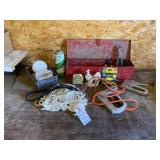 Tool Box, Rope, Staple Guns, Staples,