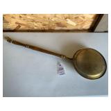 Antique Brass Bed Warmer