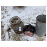 Vintage Milk Can, Can, Bird House